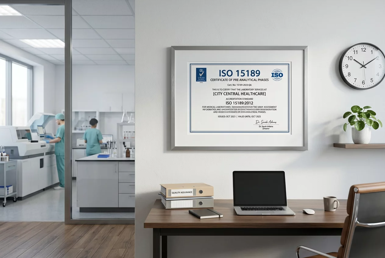 ISO 15189 -sertifikaatti